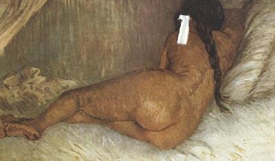 Nude Woman Reclining,Seen from the Back (nn04), Vincent Van Gogh